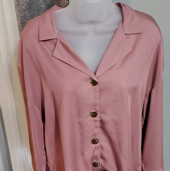 Mark New York button down top size M - Picture 2 of 5